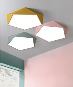 Dimmbare LED-Deckenleuchten Design kreative Geometrie Luminaria Wohnzimmer Gang Schlafzimmer Lampe Plafond Chambre Deckenbeleuchtung AC 97358179