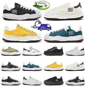 designer mmy maison mihara yasuhiro casual shoes mens trainers women sneakers Black White Green Yellow men sports size 36-45