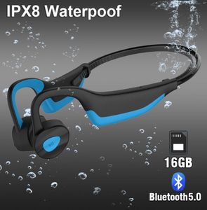 IP68 Waterproof Swimming K7 MP3 Player Bluetooth Headphones Sport Wireless Earphones Bone Conduction Headset Running Diving Earbud5313344