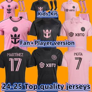 2024 INtEr MiaMi Soccer Jerseys MESSIS SUAREZ Football Shirts Inter Miamis 24 2025 PELLEGRINI MATUIDI HIGUAIN TRAPP PIZARRO Fans Player FC Jersey PIREZ Kit