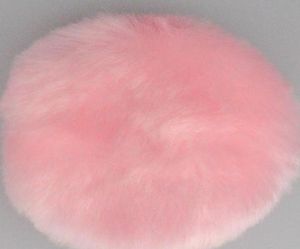 Luxurious Powder Puff Singlesided plush pink Powder Puff 20 pcs bag 80mm2498947