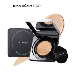 Carslan Black Magnetic BB Cream Air Cushion CC Oil Control Long Lasting Liquid Foundation保湿コンシーラーベース240228