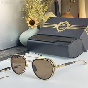 A DITA EPILUXURY 4 EPLX4 Дизайнерские солнцезащитные очки для женщин и мужчин с линзами uv 400, винтажная цельнокитайская упаковка, новейший ТОП оригинального бренда spe247c