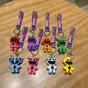 Hot selling cross-border smiling small animals smilingcritters keychain cartoon anime peripheral pendant gifts