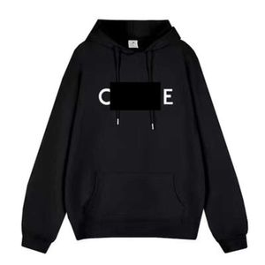 Factory Direct Sales Off CE Men's Women's 3D Convex Steel Seal Letter Loose Casual and Versatile Terry Plush Pullover Hooded Sweater High Quality Designer Hoodie 491