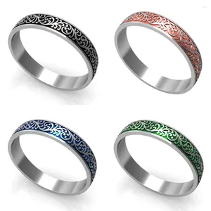 Cluster Rings Cremo Combination Ring Copper Inner Femme Argent 4mm Width Interchangeable Original Flower Enamel Insert Base Accessories