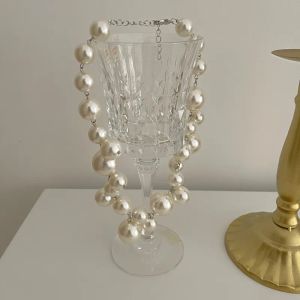 2024 jewelry Pearl Necklace European And American Style Personality Fashion Necklace Ms Girl Travel Wedding Accessories