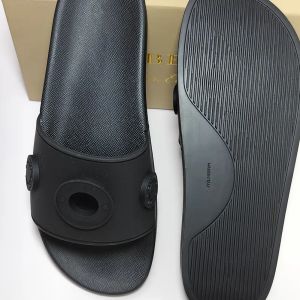 Designer slides mulheres homem chinelos sandálias de luxo marca sandálias de couro real flip flop apartamentos slide sapatos casuais tênis botas com caixa 35-46