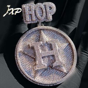 Popularna biżuteria Hip Hop Shining 3D lodowe Out vvs moissanite diament