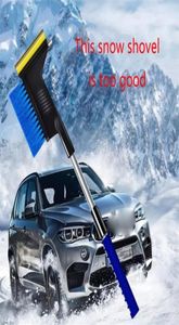 3in1 Multifunktion Långhandtag bilisskrapa Snöspade Brush Winter Car Window Windcreen Snow Removal Car Care1825055