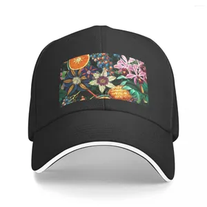 Top kapaklar tropikal turuncu bahçe beyzbol şapkası sırt arka şapka baba plaj vintage bayan erkekler erkekler