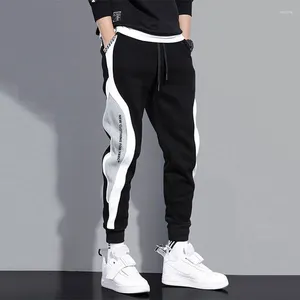 Men's Pants Loose Oversized Plush And Thick Fashionable Casual Warm Autumn Winter Men Jogge Drawstring Sweatpants