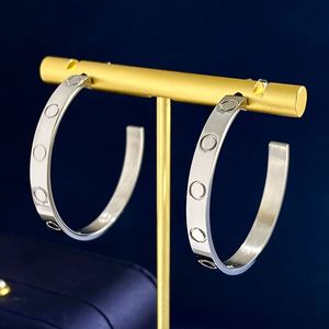 Дизайнерские серьги для женщин, роскошные серьги с винтами для девочек, серьги-кольца в стиле ретро, высокое качество, популярный в Европе, Америке, подарок на день рождения zl167 F4