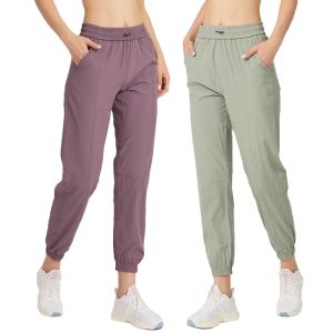 Capris Lose Sport Hosen Frauen Kordelzug Elastische Taille Jogging Laufhose Spandex Weibliche Gym Workout Schweiß Hosen