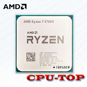 New AMD Ryzen 7 5700X R7 5700X 3.4 GHz 8コア16-Thread CPUプロセッサ7NM L3 = 32M 100-00000000926ソケットAM4ファンなし