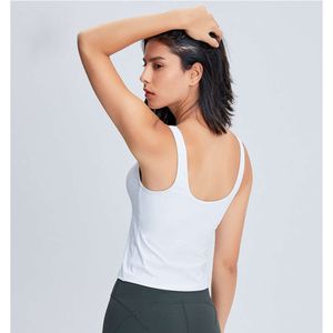 Viewlulu roupa feminina de ioga escovada, sem mangas, respirável, colete de corrida, fitness, academia, tops