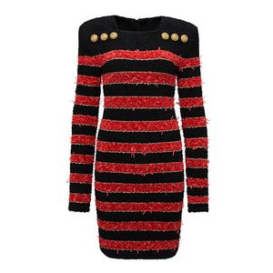 designer knit dress for woman Fashion Letter women Pattern knitted long Sleeve Womens Clothing O neck autumn knits 3 colors