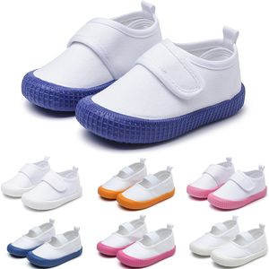 Spring Children Canvas Runda Buty Chłopiec Sneakers jesień Dzieci Casual Girls Flat Sport Rozmiar 21-30 GAI-27