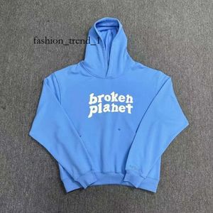 Broken Planet Hoodie Männer Hoodie Herren Tracksuits Design Pulloveranzug Luxus Modetrend Sweatshirt reines Baumwollbriefgedruckte Designer Hoodiebroken Pause 4198