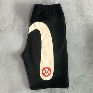 Haruku Y2K Men's Gym Evisued Casual Marchio di moda giapponese M Pantaloncini larghi stampati Abbigliamento estivo da uomo