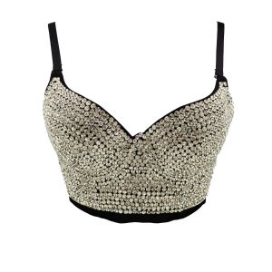 Camis New Arrival Women Sexy Designer Diamond Crystal Diamonds Shining Fancy Tops Ladies Trendy Night Club Camisole Tops