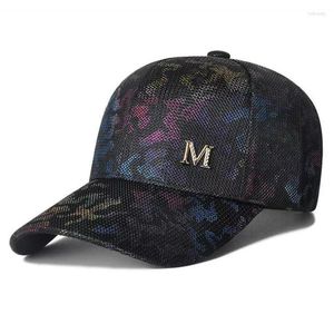 Bola bonés marca lavado algodão malha boné para homens mulheres gorras snapback baseball casquette pai chapéu tênis ao ar livre lazer chapéus