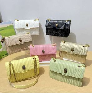 Novas mulheres kurt geiger bolsa de ombro bolsas marca reino unido águia cabeça corrente crossbody senhora carteira bolsa embreagem designer