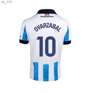 Fotbollströjor Real Sociedad Soccer Jerseys Take Oyarzabal Sadiq Andre Silva Zubimendi Home Third Royal Society Men and Kids Football Shirth240309