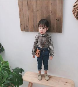 Milancel Skinny Baby Girls Denim Pants 캐주얼 소년 아이를위한 단단한 청바지 Y20040944982415586723