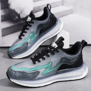 OG Sports and Leisure Running Shoes Physical Testing Shoes Khaki Obsidian Stealth Black Mens Blue Grey Ivory Multi Flying Green Weaving Sneakers