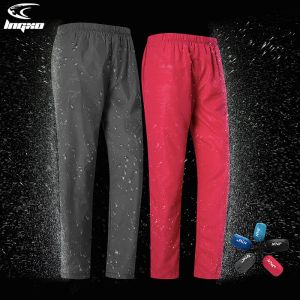 Capris Lngxo防水ハイキングパンツユニセックスキャンプトレッキングレインパンツアウトドアスポーツクイックドライマウンテン女性男性ズボン