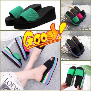 Top quality GAI Summer Women men Beach Flip Flops Classic Ladies Cool Flat Slipper Female Sandals Shoes