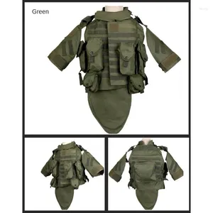 Hunting Jackets Tactical Vest Paintball Waistcoat Outdoor Breathable Lightweight Combat Plate Hiking Jungle Gaming Camping