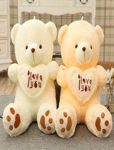 Orsi giganti Grande peluche Musica luminosa Bluetooth Teddy Bear Regalo morbido per San Valentino Compleanno Farcito Cute Toys7156542