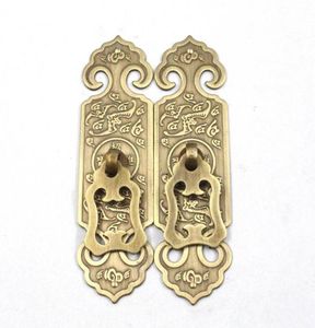 Bat Chinese Antique Drawer Knob Furniture Door Handle Hardware Garderob Cabinet Shoe Bookcase Closet Retro Cone 7122635