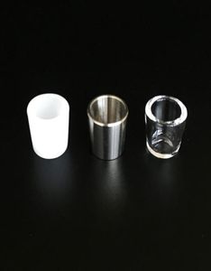 Quartz Titanium Insert Bowls smoking accessories with Flat Top Bottom Thermal Nail for Peak atomizer1530542