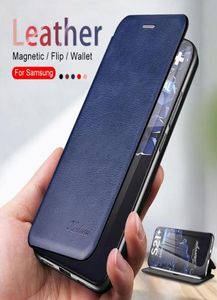 S21plus Case Leather Flip Phone Cover Cases For Galaxy S21 Ultra Plus S 21 5g S21ultra Stand Magnetic Book Coque Capa Cell1823937