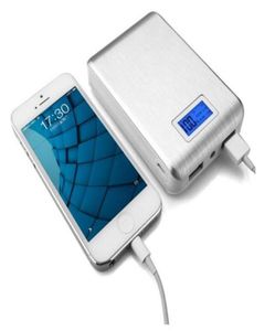 Nowy przenośny podwójny bank zasilania USB 12000MAH Wyświetlacz zewnętrzny bateria kopii zapasowej na iPhone Huawei Xiaomi Phone Phone Universal CH8189243