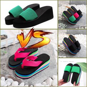Новый стиль, высококачественные дизайнерские сандалии GAI, тапочки, летняя женская обувь, разноцветные туфли в форме, размеры 35-43