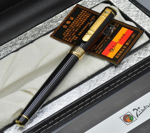 Wysokiej jakości Picasso M Nib Black Metal Fountain Pen Pen School Office Pachnerz Kaligrafia Pensje dla świątecznych prezentów 9527726