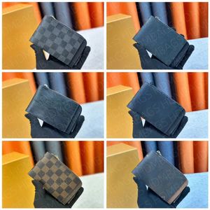 10A 브랜드 지갑 신용 카드 상자가있는 6 색 여성 지갑 캐비어 가죽 짧은 지갑 휴대용 Zero Black Light Coin Purse Card Holder