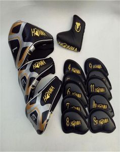 Honma Golf Clubs Cover Full Set Golf Headcover Kierowcy Wood Irons Putter Club Shiping9213581