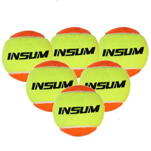 INSUM Beach Tennis Balls Racket beach tennis Professional 50% Standard Pressure 12/16/25 Pack for Beach Outdoor Training Balls 240304