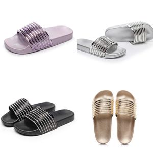 Kaose Designer Slippers Women's Summer Heel Diamond Sandal Quality Slippers Print Printproof Slippers Beach Fashion Sports Slippers Gai