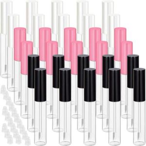 20 pezzi 10 ml tubo per lucidalabbra vuoto bottiglia per labbra riutilizzabile contenitore in plastica trasparente lucida bottiglia di rossetto riutilizzabile8363193