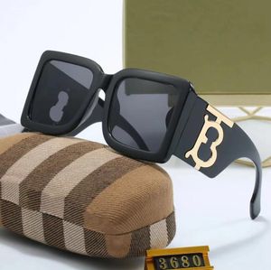 Óculos de sol de designer para mulheres homens moda óculos clássicos óculos de proteção ao ar livre praia grande quadro óculos de sol homem mix cor opcional com caixa polarizada luz boa