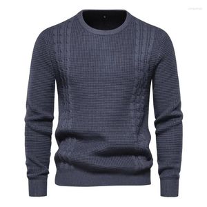 Men's Sweaters 2024 Autumn And Winter Solid Color Knitwear High Quality Wear