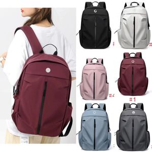 Lu WaterProot Gym School Bag Yoga ryggsäckar reser utomhus sportpåsar utomhus backpackteenager284d