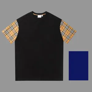 T-shirt Plus da uomo Polo T-shirt rotonde collo ricamato e stampato abbigliamento estivo in stile polare con puro cotone da strada 3r3erf