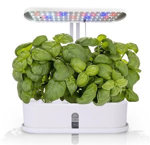 Vasi per fioriere Lampada da scrivania Kit da giardino idroponico per interni Lampada da coltivazione multifunzione intelligente a LED per piante da frutto e ortaggi con 3080977